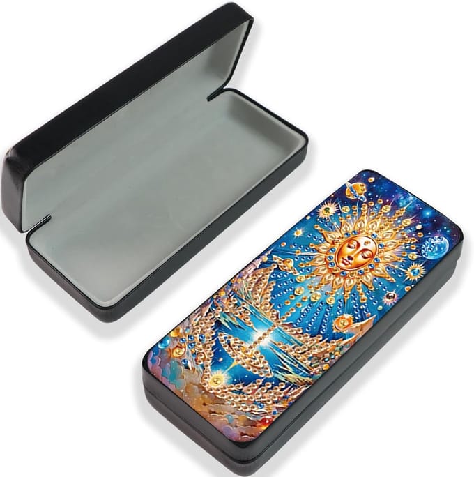 Diamond Painting Brillenkoker Set - Decoratieve Etui voor Bril