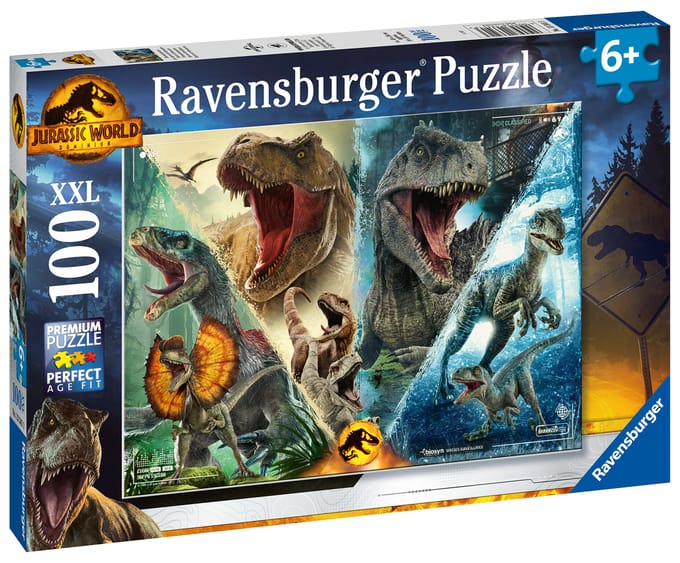 Ravensburger puzzel Jurassic world Dominion - Legpuzzel - 100 XXL stukjes