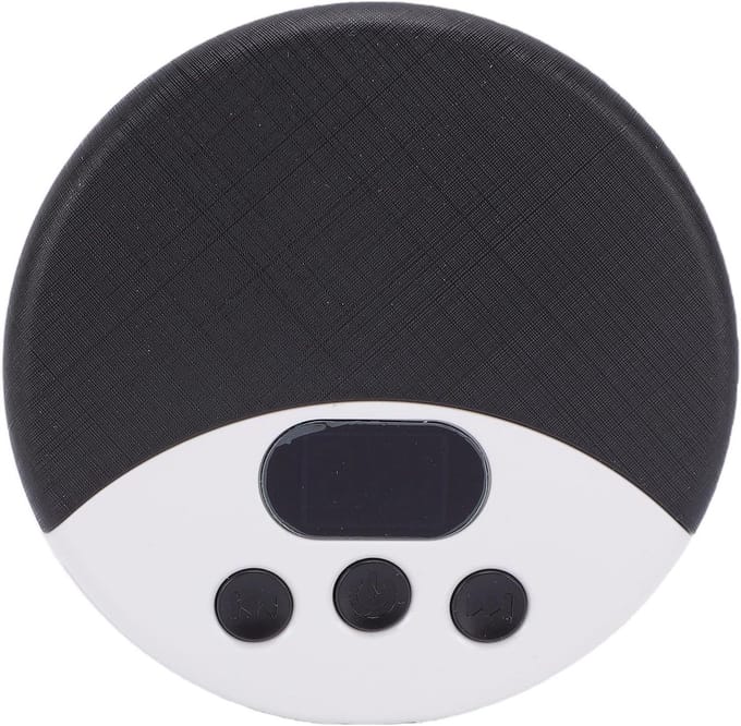 Onder Kussenluidspreker - Slaap Speaker - Ontspanning en Slaap - Plat Ontwerp - 68x68x13mm - Zwart