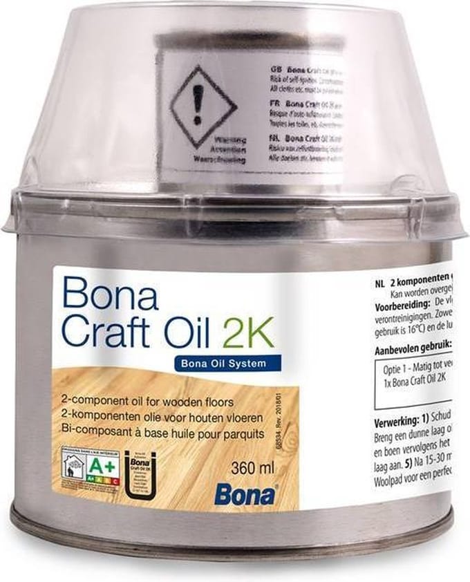 Bona Craft Oil 2k Neutral (pure) - 0,4 liter