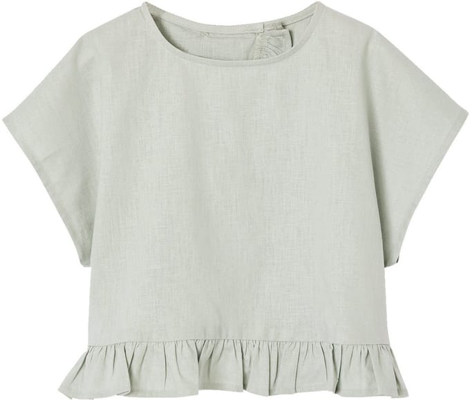 Vertbaudet Linnen blouse voor meisjes
