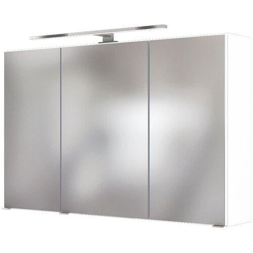 HELD Badkamer spiegelkast (Wit, 100 cm)