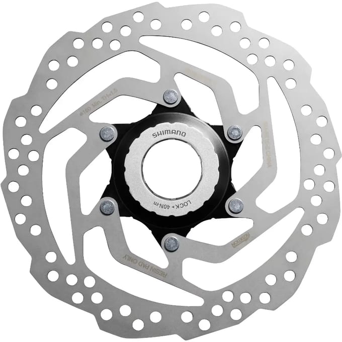 Shimano Remschijf Sm-rt10-s 160 Mm Center-lock Zilver