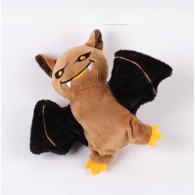 Gesimuleerde Spinnende Kat Pluche Speelgoed Oplaadbaar Bijtbestendig Wasbaar Trillend Halloween Kat Speelgoed M black