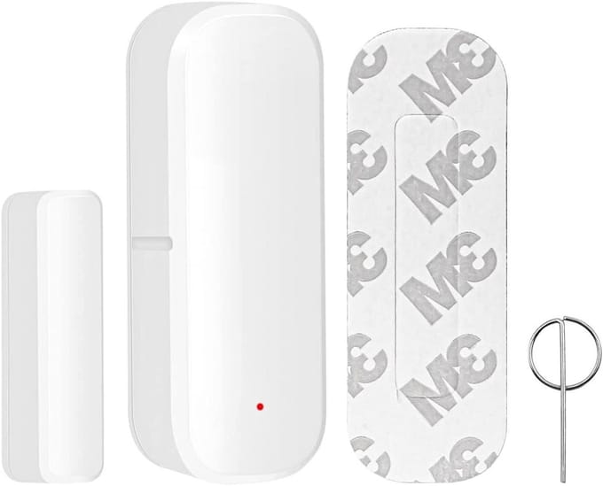 Deur Sensor - Raam Alarm - Huis Beveiligen - App Meldingen - 7 cm - Wit