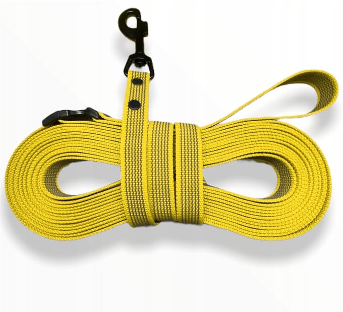 Shelby Honden Trainingslijn Rubber 5m - Antislip & Duurzaam