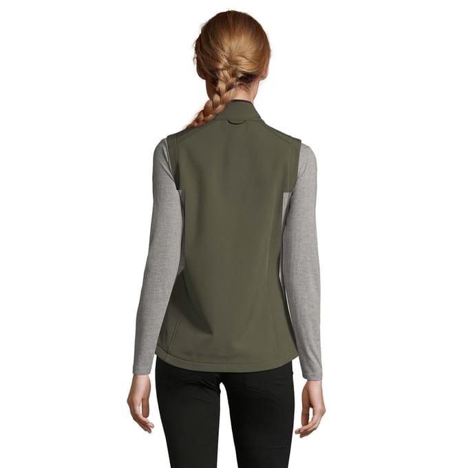 SOLS Dames/Dames Rallye Softshell Mouwloos Gilet (Leger)