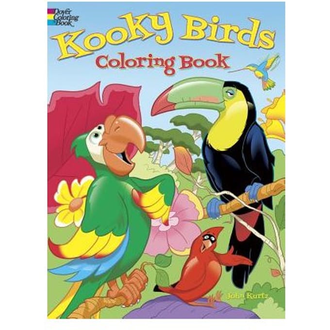 Kooky Birds Coloring Book - John Kurtz