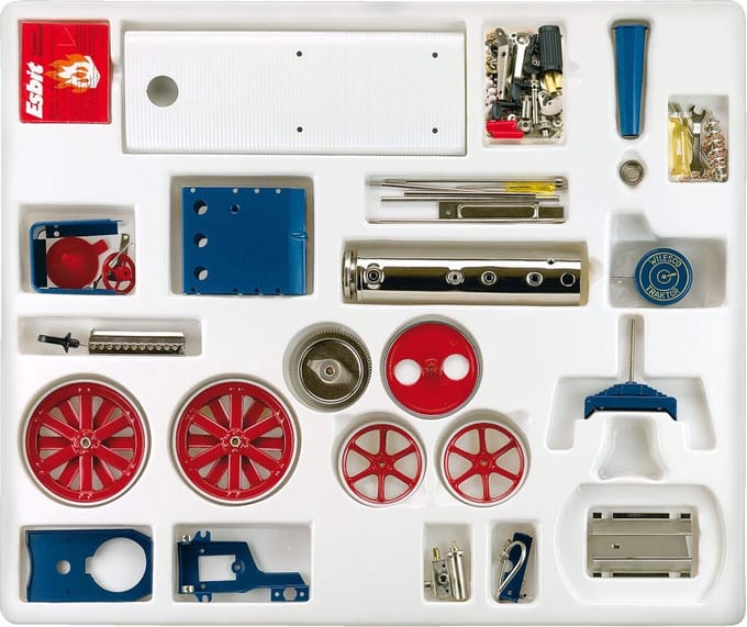 Wilesco Dampftraktor Bausatz - Modelbouwsets voor kinderen - WIL00415