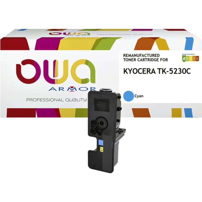 Toner OWA alternatief tbv Kyocera TK-5230C blauw