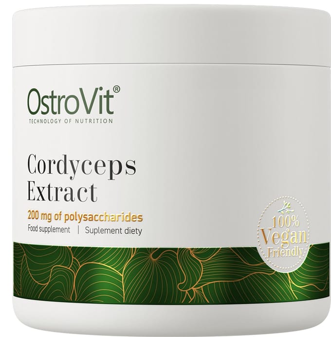 Supplementen - Cordyceps Sinensis Extract - Vegan - 50 g - OstroVit - 50 g
