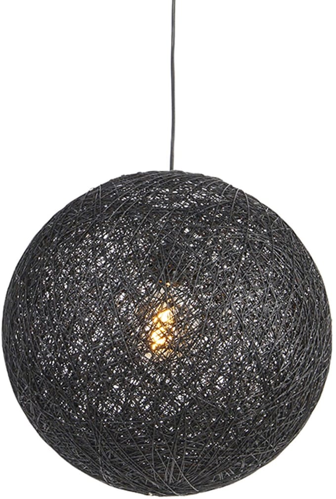 Hanglamp Corda 45 zwart