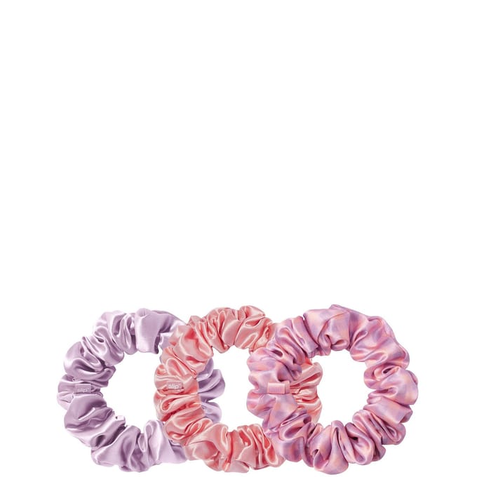 Slip Pure Silk Large Scrunchies Set Of 3 - Belleflower