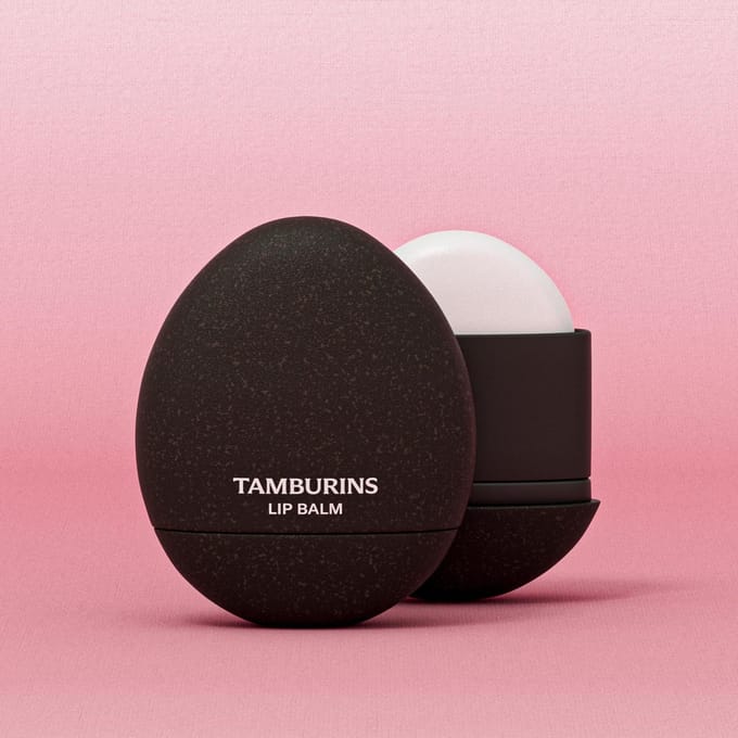 [TAMBURINS] Eierlippenbalsem (HOUTIG GROEN) 5g black