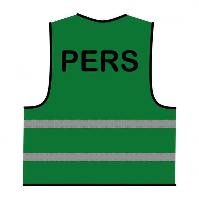 Pers hesje groen