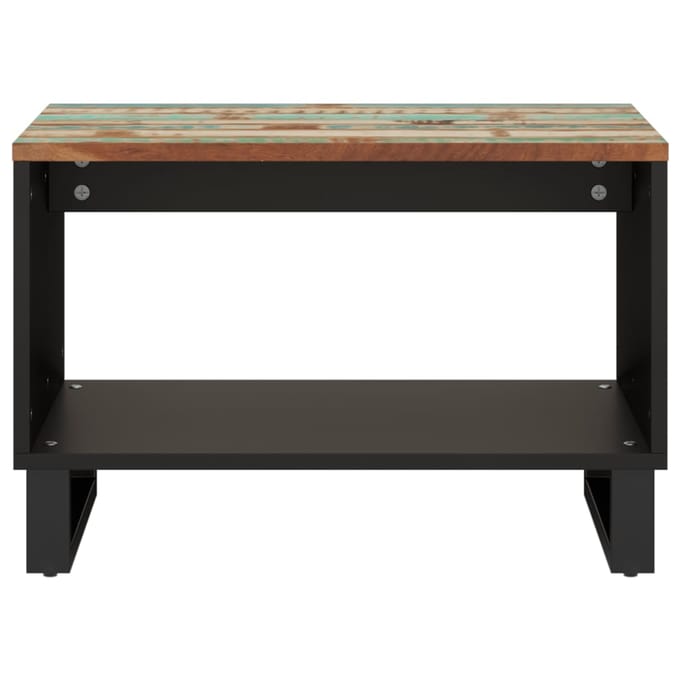 vidaXL - Salontafel - 60x50x40 - cm - massief - gerecycled - hout