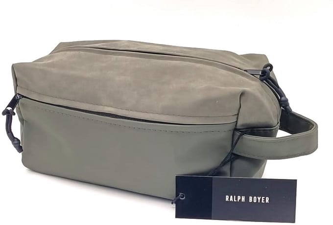 Ralph Boyer - Toilettas - Grijs - 35x15x15cm