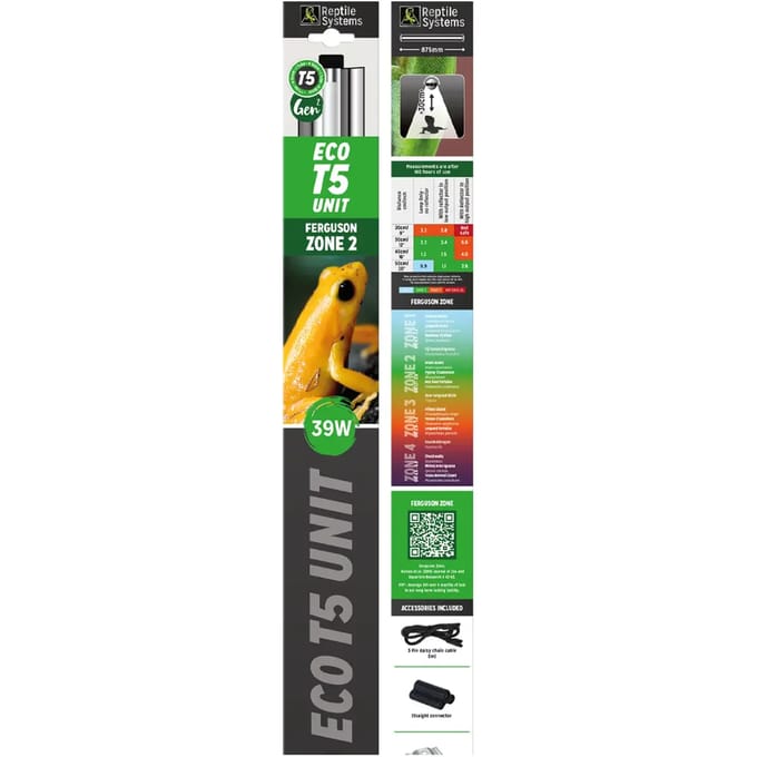 As Reptile Eco T5 UV 6% Unit Ferguson Zone 2 870mm | 39 watt