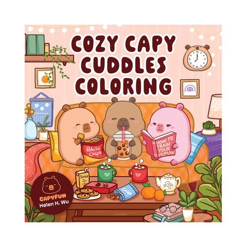 Cozy Capy Cuddles Coloring - Cozy Capy Coloring - Helen H. Wu