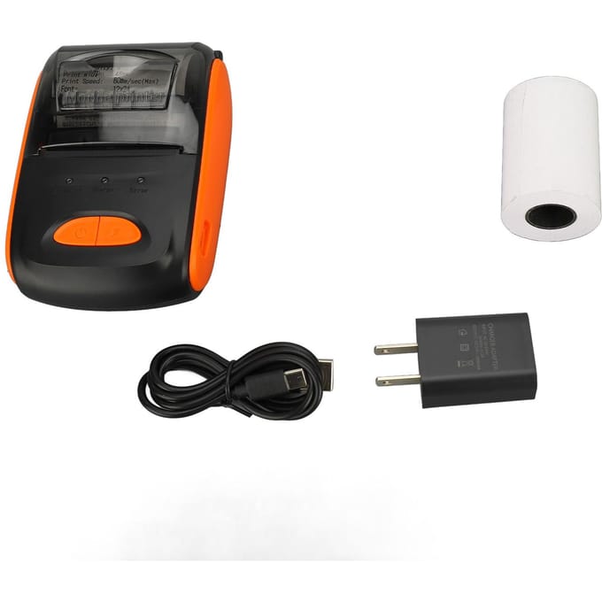 Draadloze Fotoprinter Mini BT Handheld Thermische Printer voor Thuis Commercieel Gebruik gray