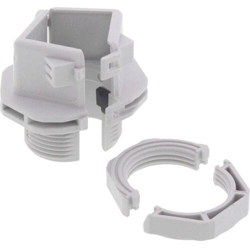 Wiska 10108665 Wartel M32 Polyamide Grijs-wit (RAL 7035) 1 stuk(s)