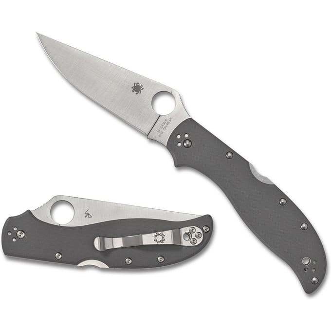 Spyderco Zakmes Stretch 2 XL Grijs CPM Cru-Wear PE