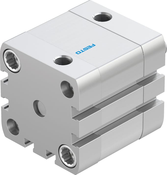 Festo Compacte Cilinder 40mm Boring 15mm Slag ISO 21287 Dubbelwerkend - 572674 - P2BRM