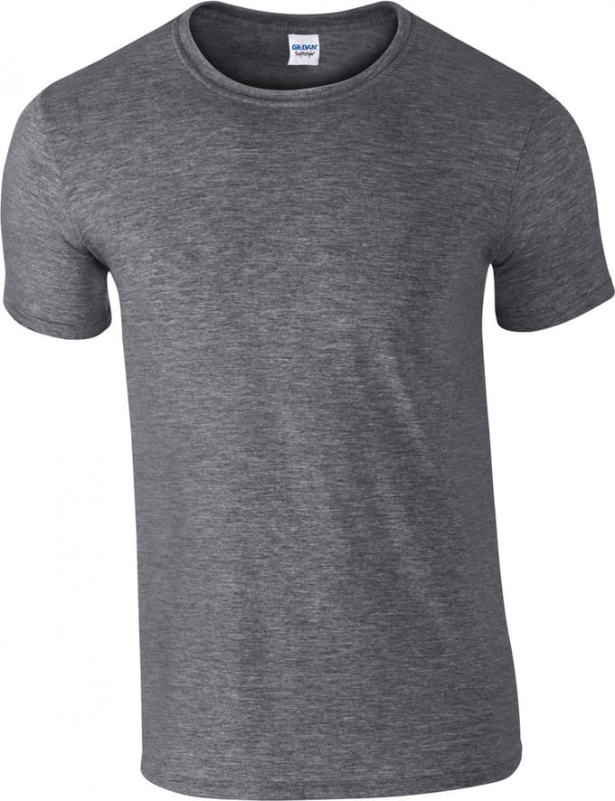 Gildan - Softstyle® Adult T- Shirt - Dark Heather - S