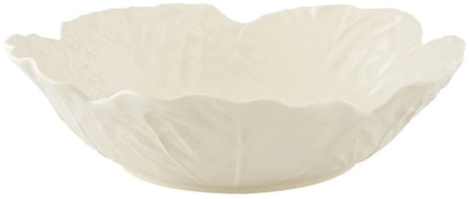 Bordallo Hotelware Portugees Design slaschaal 28 cm cabbage wit