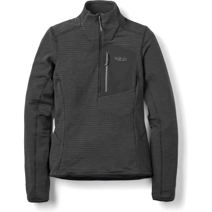 Damesfleece 1/2 rits Rab Ascendor Light