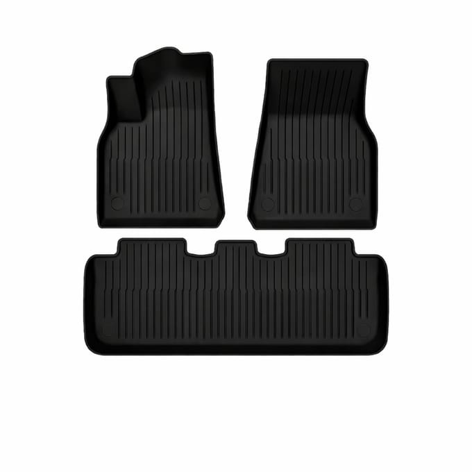 Tesla Model Y Interieurmatten Rubber Ecoline 2021-02.2025 - Interieur Accessoires