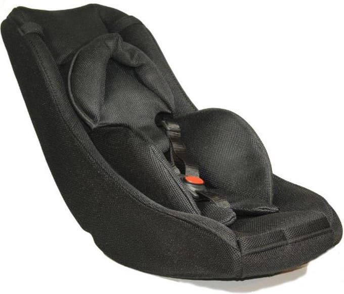 Melia Inzetstoel S1001 Met Babyschaal Mesh 75 Cm Zwart