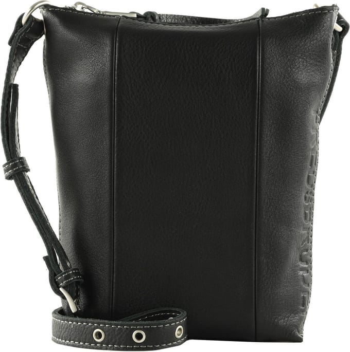 FREDsBRUDER Leren Schoudertas Mia Essential Bag Black Zwart
