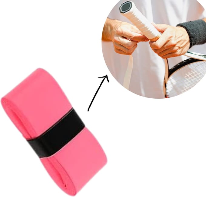Pink Overgrip - Padel/Tennis/Badminton/squash - Roze - Griptape - Antislip - Racketaccesoires