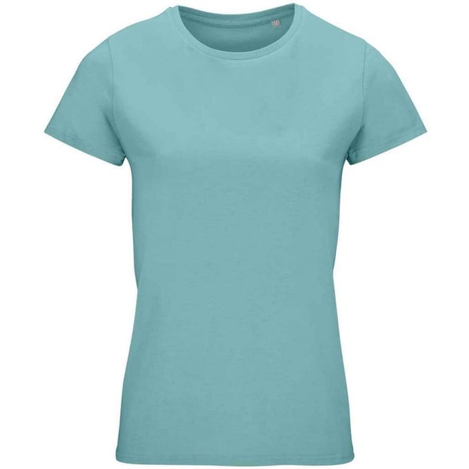 SOLS Dames/Dames Kruisvaarder T-Shirt (Zwembad Blauw)