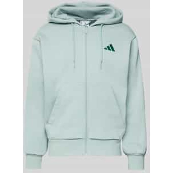 Regular fit sweatjack met viscose