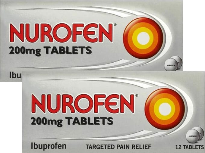 Nurofen Ibuprofen 200mg - 2 x 12 tabletten