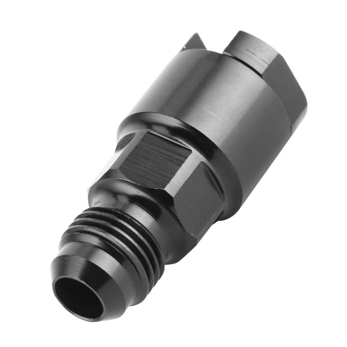 Snelsluiting EFI Fitting Druk op Rechte Adapter 6AN Mannelijk naar 5/16 inch voor