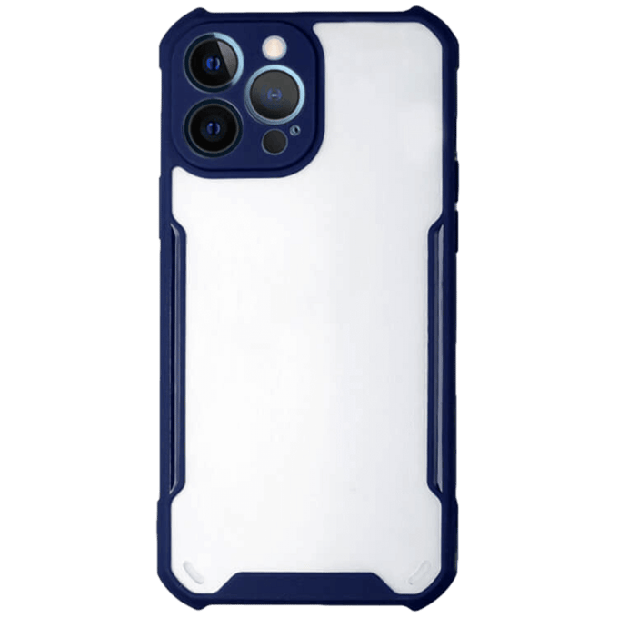 Comfycase iPhone 13 Pro Anti-Shock Hoesje  Lichtblauw