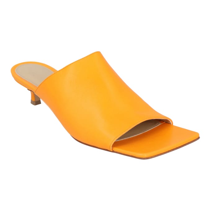 Bottega Veneta Stretch Mule oranje
