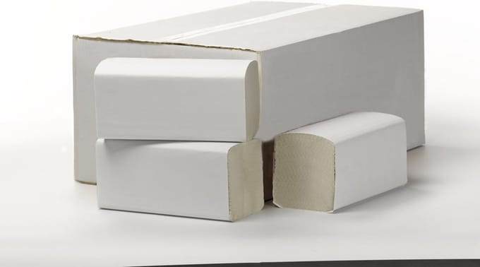 Handdoekpapier 2-laags Z-vouw - 21x24cm - 20x 160 stuks