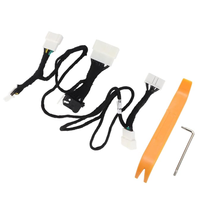 Audio Inactief Activeringskabelboom Luidspreker Modificatie Kit black