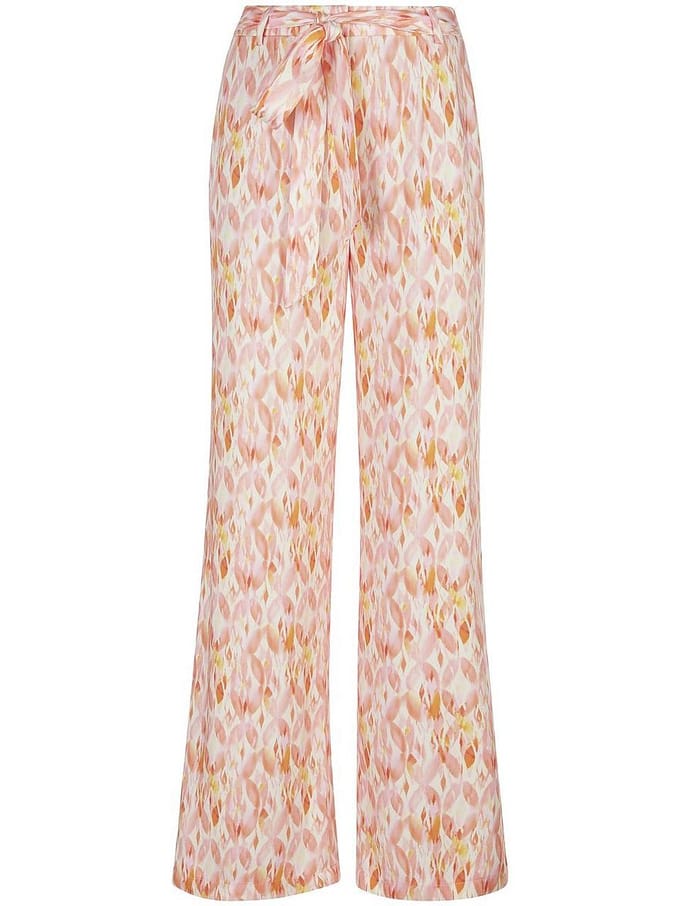 Wide Fit-broek Van MYBC oranje