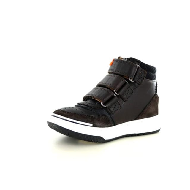 Develap | Hoge klittenbandschoen | Bruin | Maat 27