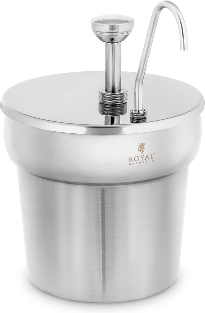 Sausdispenser - RVS - 6,6 l - Royal Catering