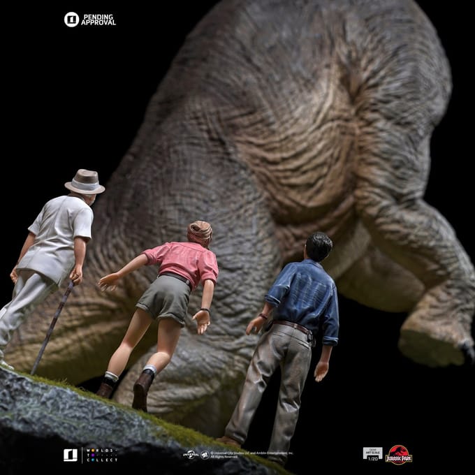 Iron Studios Jurassic Park Welcome to the Jurassic Park  Special Edition  Demi Art Scale 1/20 Statue