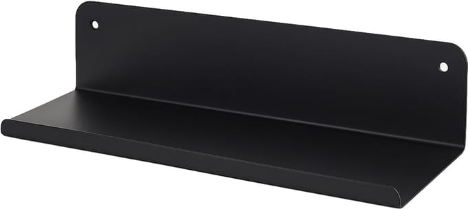 Wandplank - Afimona - Mat Zwart