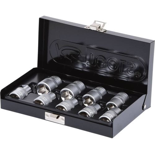 KS Tools - TX-E Dopsleutelset - 1/2 Inch - 28-delig - Chroom vanadium staal