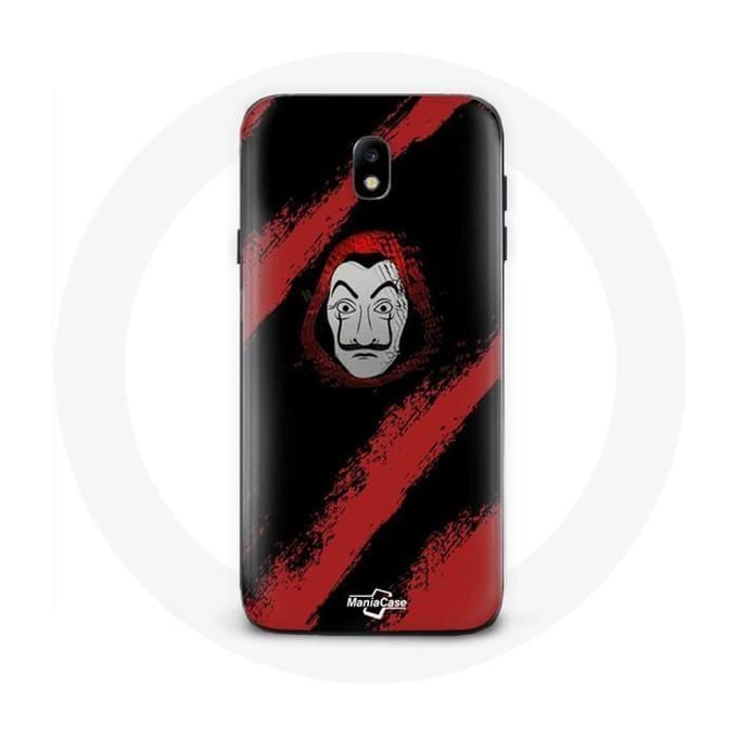 Samsung Galaxy J3 2017 hoesje la casa de papel masker schilderij