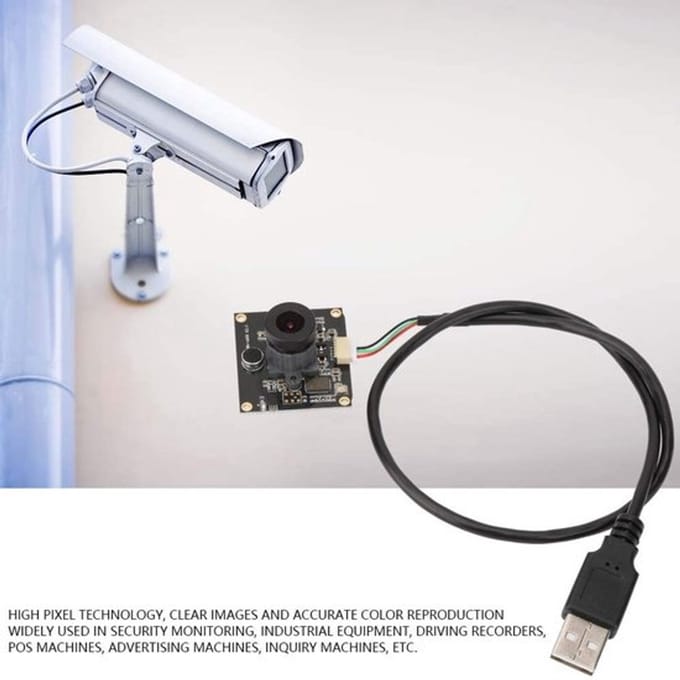 VT Goods - USB-cameramodule - 2 miljoen pixels - Compact en eenvoudig